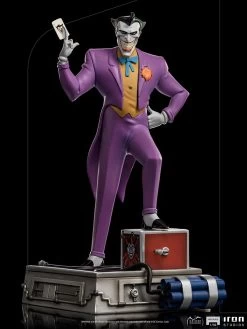 Iron Studios Batman: The Animated Series - Joker 1/10 Scale Statue -Toy Store 188731 1536 2048