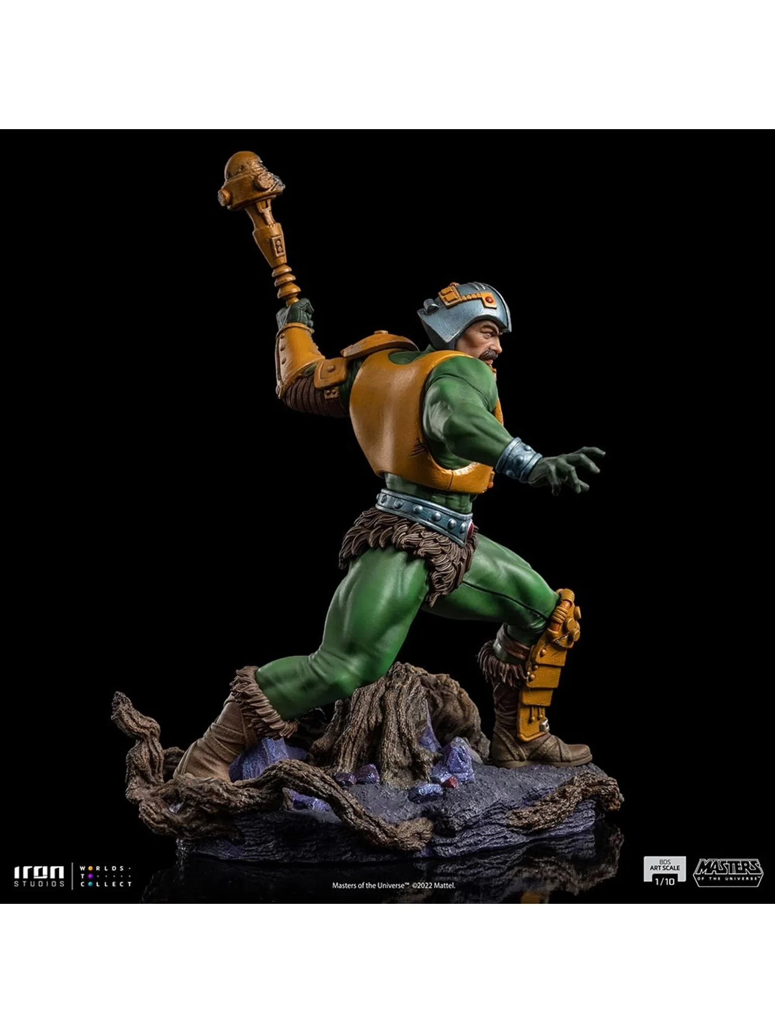 Iron Studios Masters Of The Universe - Man At Arms 1/10 Scale Statue 8 Iron Studios Masters Of The Universe - Man At Arms 1/10 Scale Statue - Image 6