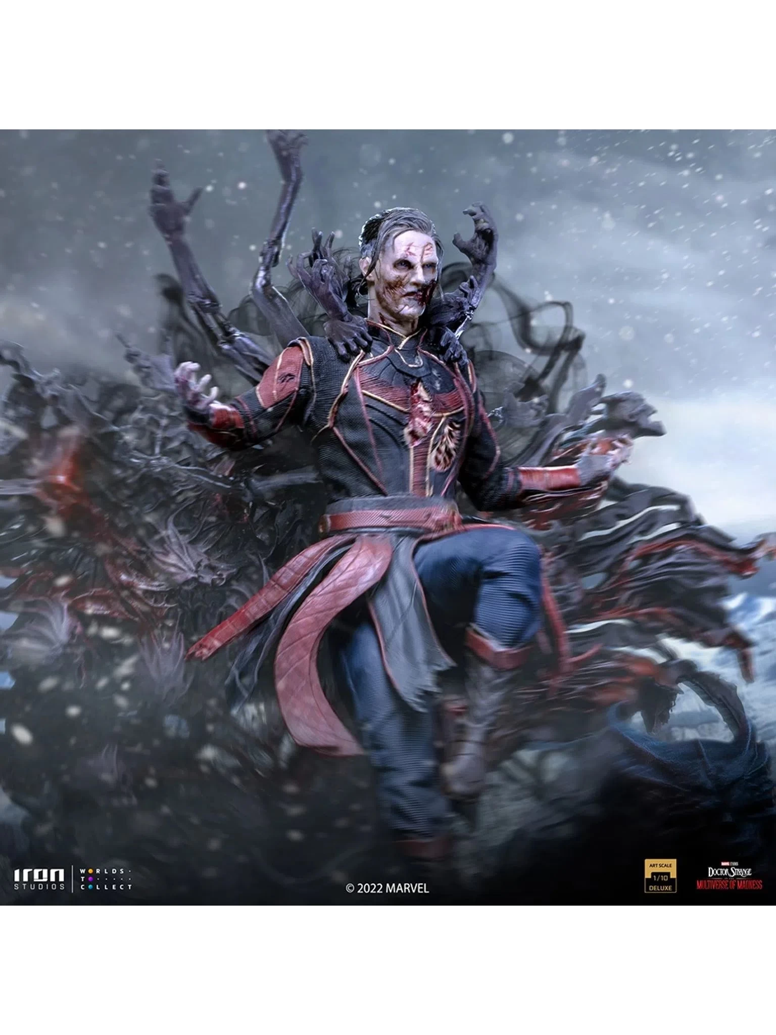 Iron Studios Doctor Strange 2: Multiverse Of Madness - Dead Strange Deluxe 1/10 Scale Statue 3 Iron Studios Doctor Strange 2: Multiverse Of Madness - Dead Strange Deluxe 1/10 Scale Statue