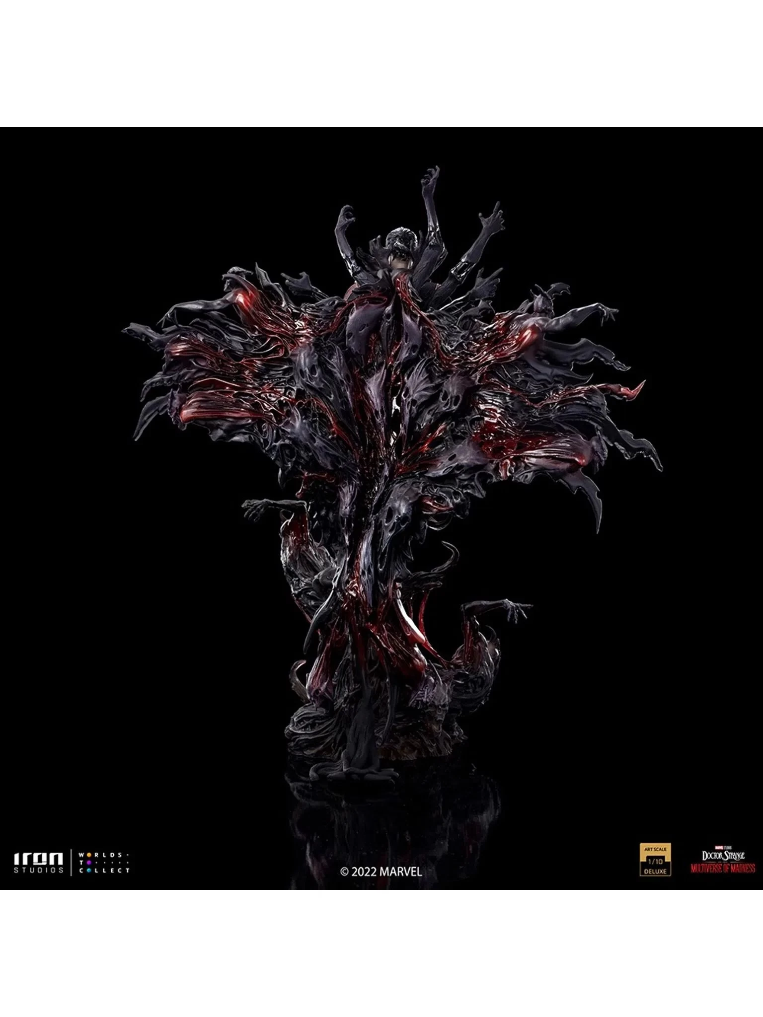 Iron Studios Doctor Strange 2: Multiverse Of Madness - Dead Strange Deluxe 1/10 Scale Statue 8 Iron Studios Doctor Strange 2: Multiverse Of Madness - Dead Strange Deluxe 1/10 Scale Statue - Image 6