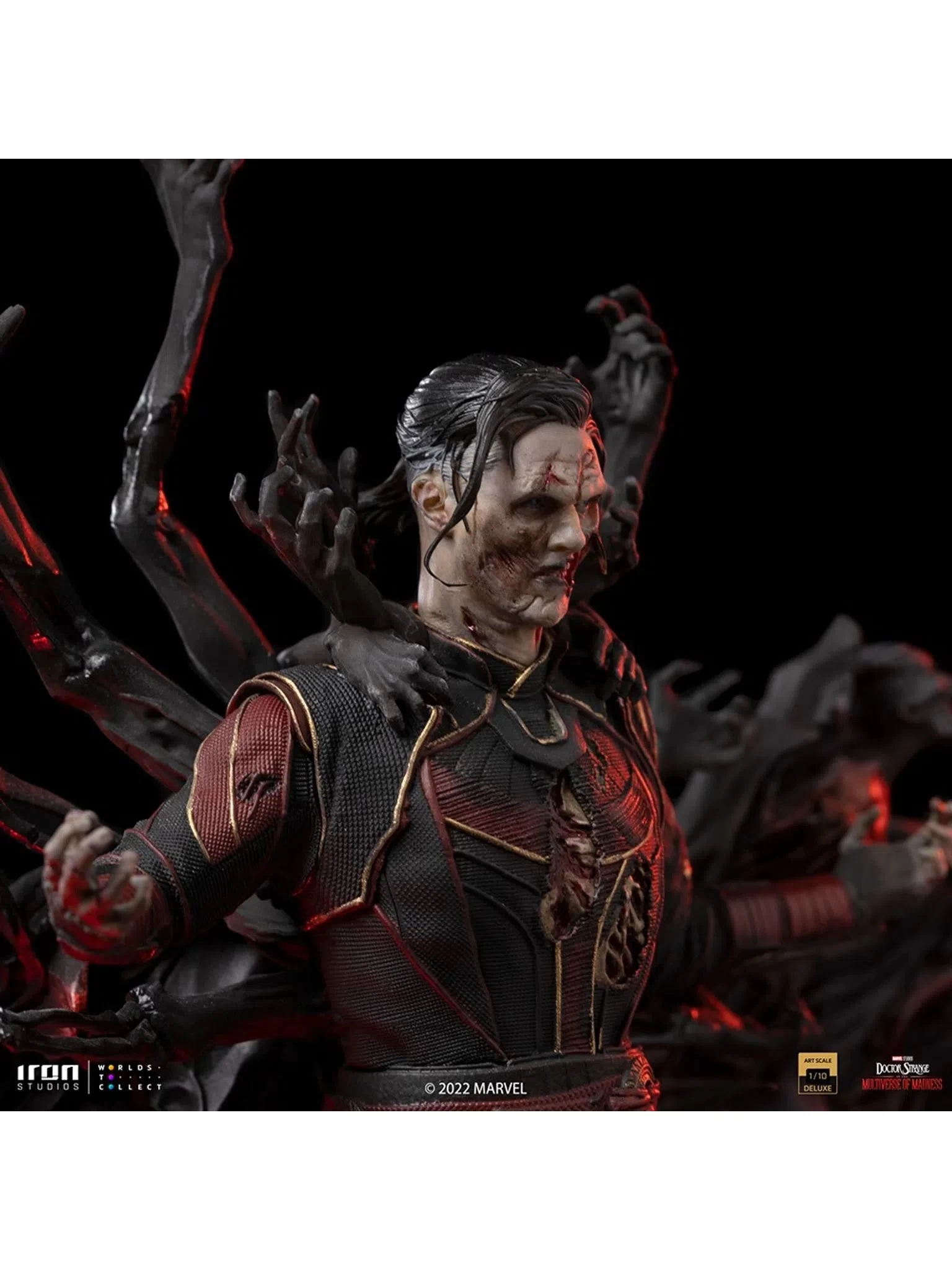 Iron Studios Doctor Strange 2: Multiverse Of Madness - Dead Strange Deluxe 1/10 Scale Statue 14 Iron Studios Doctor Strange 2: Multiverse Of Madness - Dead Strange Deluxe 1/10 Scale Statue - Image 12