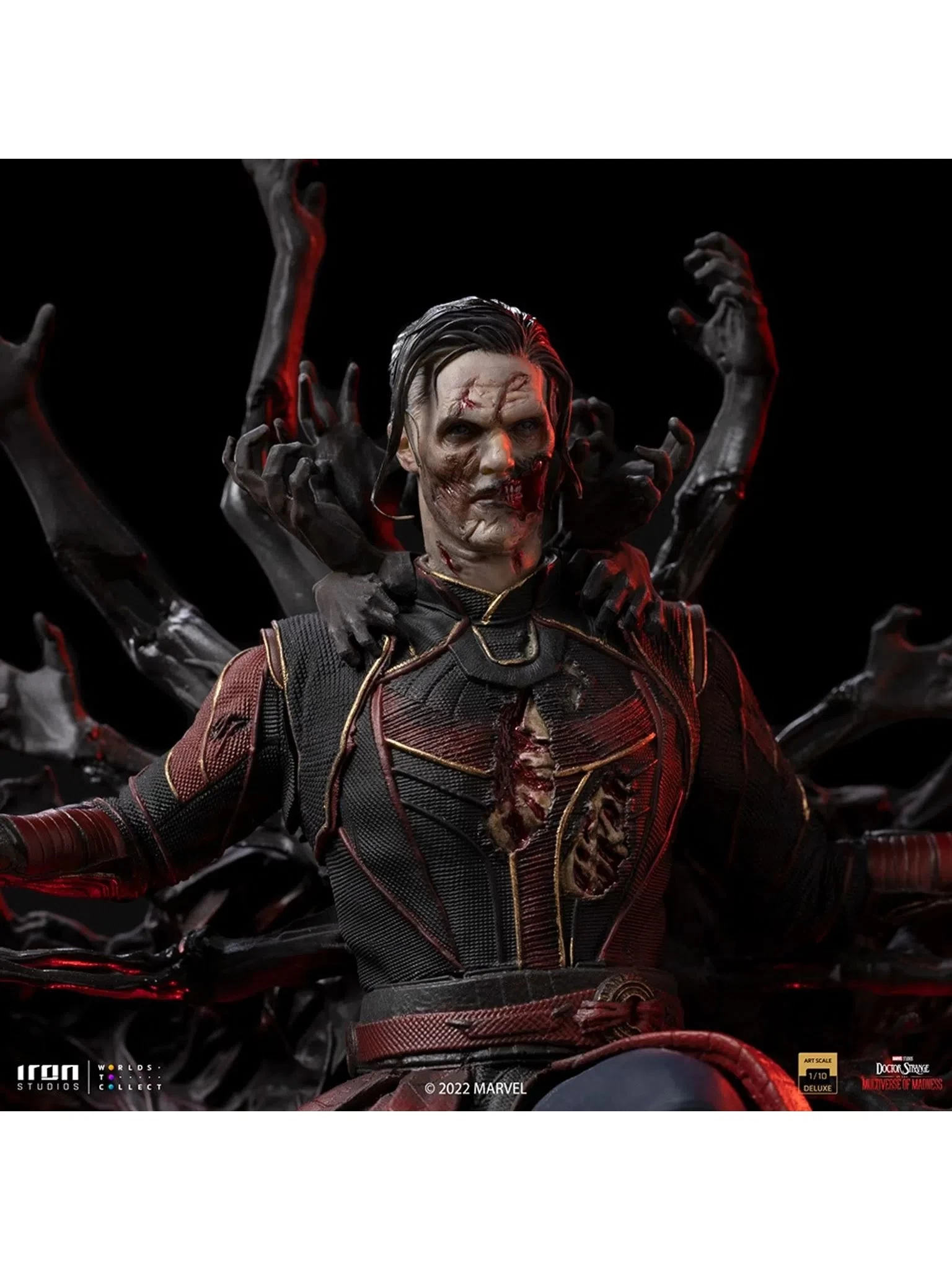 Iron Studios Doctor Strange 2: Multiverse Of Madness - Dead Strange Deluxe 1/10 Scale Statue 15 Iron Studios Doctor Strange 2: Multiverse Of Madness - Dead Strange Deluxe 1/10 Scale Statue - Image 13