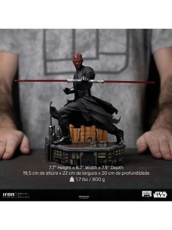 Iron Studios Star Wars - Darth Maul 1/10 Scale Statue -Toy Store 203502 1536 2048