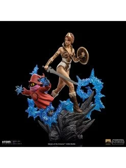 Iron Studios Masters Of The Universe - Teela And Orko Deluxe 1/10 Statue -Toy Store 203524 1536 2048