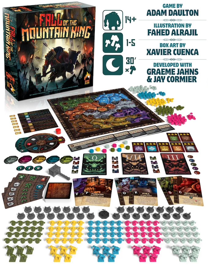 Fall Of The Mountain King Kickstarter Deluxe Edition 4 Fall Of The Mountain King Kickstarter Deluxe Edition - Image 2
