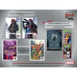 Upper Deck Marvel Fleer Ultra Midnight Sons Trading Cards [Display Of 12] -Toy Store Marvel Fleer Ultra Midnight Sons Solicitation Deck 688673