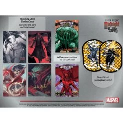 Upper Deck Marvel Fleer Ultra Midnight Sons Trading Cards [Display Of 12] -Toy Store Marvel Fleer Ultra Midnight Sons Solicitation Deck 729740