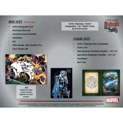 Upper Deck Marvel Fleer Ultra Midnight Sons Trading Cards [Display Of 12] -Toy Store Marvel Fleer Ultra Midnight Sons Solicitation Deck 831371