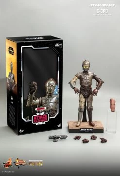 Hot Toys Star Wars - C-3PO Attack Of The Clones 1/6 Scale 12" Diecast Figure -Toy Store PD1651643886GC1