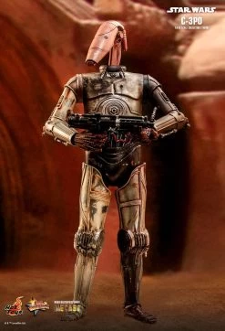Hot Toys Star Wars - C-3PO Attack Of The Clones 1/6 Scale 12" Diecast Figure -Toy Store PD1651643888z5p