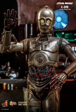 Hot Toys Star Wars - C-3PO Attack Of The Clones 1/6 Scale 12" Diecast Figure -Toy Store PD165164389221d