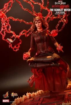 Hot Toys Doctor Strange 2: Multiverse Of Madness - Scarlet Witch Deluxe 1/6 Scale Figure -Toy Store PD16533873122Oj