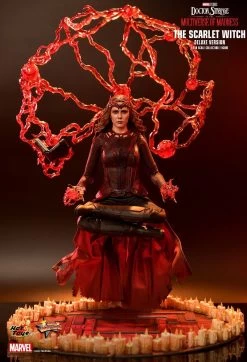 Hot Toys Doctor Strange 2: Multiverse Of Madness - Scarlet Witch Deluxe 1/6 Scale Figure -Toy Store PD1653387313vfS