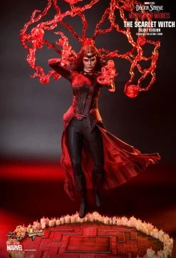 Hot Toys Doctor Strange 2: Multiverse Of Madness - Scarlet Witch Deluxe 1/6 Scale Figure -Toy Store PD1653387314pOn