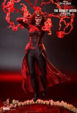 Hot Toys Doctor Strange 2: Multiverse Of Madness - Scarlet Witch Deluxe 1/6 Scale Figure -Toy Store PD1653387315Uzt