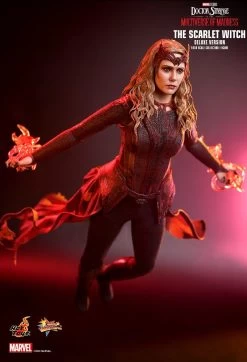 Hot Toys Doctor Strange 2: Multiverse Of Madness - Scarlet Witch Deluxe 1/6 Scale Figure -Toy Store PD1653387316AWE