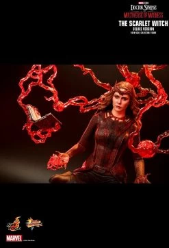 Hot Toys Doctor Strange 2: Multiverse Of Madness - Scarlet Witch Deluxe 1/6 Scale Figure -Toy Store PD165338731740z