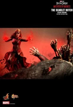 Hot Toys Doctor Strange 2: Multiverse Of Madness - Scarlet Witch Deluxe 1/6 Scale Figure -Toy Store PD1653387317pj3