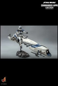 Hot Toys Star Wars - Commander Appo With BARC Speeder 1/6 Scale Figure -Toy Store PD1653535690QKC