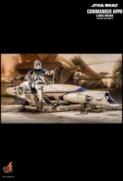 Hot Toys Star Wars - Commander Appo With BARC Speeder 1/6 Scale Figure