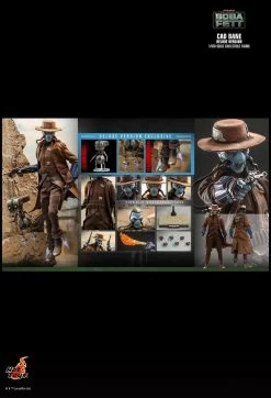 Hot Toys Star Wars: Book Of Boba Fett - Cad Bane Deluxe 1/6 Scale Figure -Toy Store PD1655700313IGb