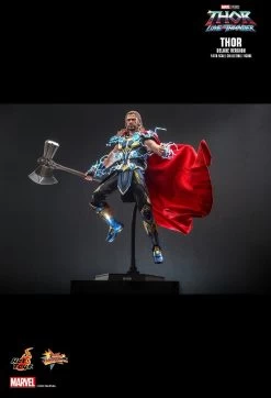 Hot Toys Thor 4: Love And Thunder - Thor Deluxe 1/6 Scale Figure -Toy Store PD16560406757bA