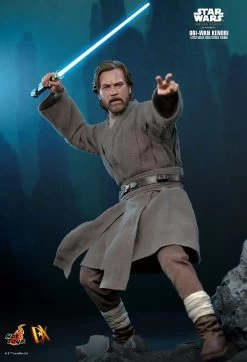 Hot Toys Star Wars: Obi-Wan Kenobi - Obi-Wan Kenobi 1/6 Scale Figure -Toy Store PD16576997573Q0