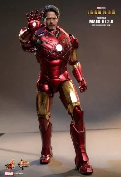 Hot Toys Iron Man (2008) - Iron Man Mark III (2.0) Diecast 1/6 Scale Figure