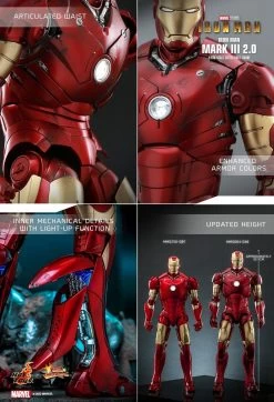 Hot Toys Iron Man (2008) - Iron Man Mark III (2.0) Diecast 1/6 Scale Figure 40 Hot Toys Iron Man (2008) - Iron Man Mark III (2.0) Diecast 1/6 Scale Figure -Toy Store PD1658985947U7I