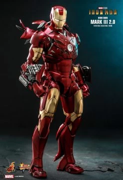 Hot Toys Iron Man (2008) - Iron Man Mark III (2.0) Diecast 1/6 Scale Figure 32 Hot Toys Iron Man (2008) - Iron Man Mark III (2.0) Diecast 1/6 Scale Figure -Toy Store PD1658986003M2E
