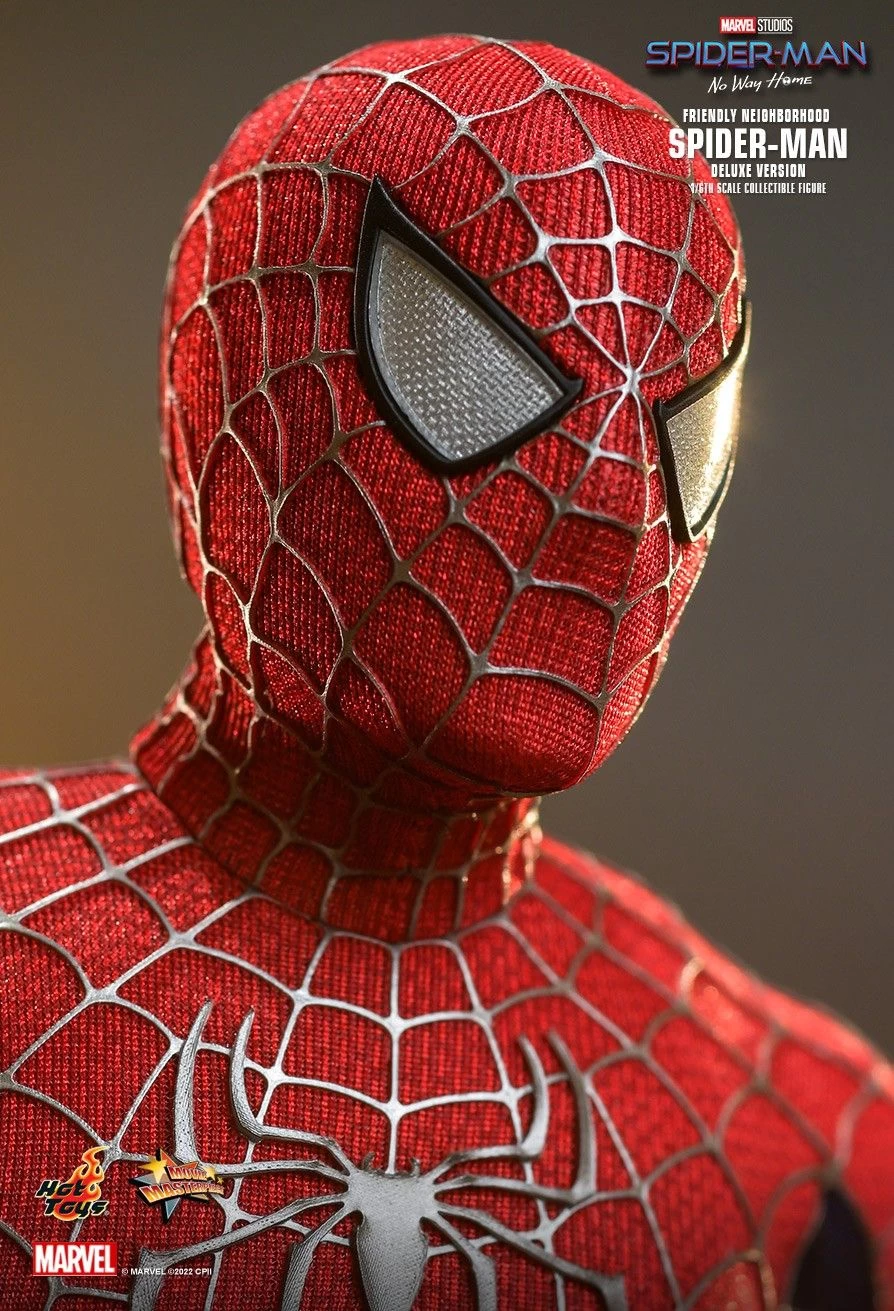 Hot Toys Spider-Man: No Way Home - Friendly Neighbourhood Spider-Man Deluxe 1/6 Scale Figure 4 Hot Toys Spider-Man: No Way Home - Friendly Neighbourhood Spider-Man Deluxe 1/6 Scale Figure - Image 2