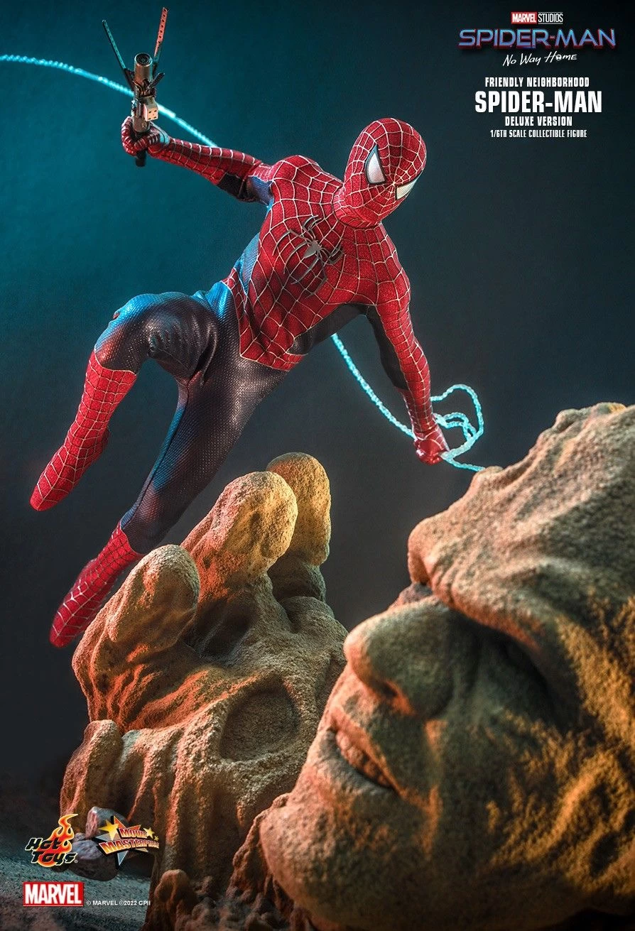 Hot Toys Spider-Man: No Way Home - Friendly Neighbourhood Spider-Man Deluxe 1/6 Scale Figure 7 Hot Toys Spider-Man: No Way Home - Friendly Neighbourhood Spider-Man Deluxe 1/6 Scale Figure - Image 5