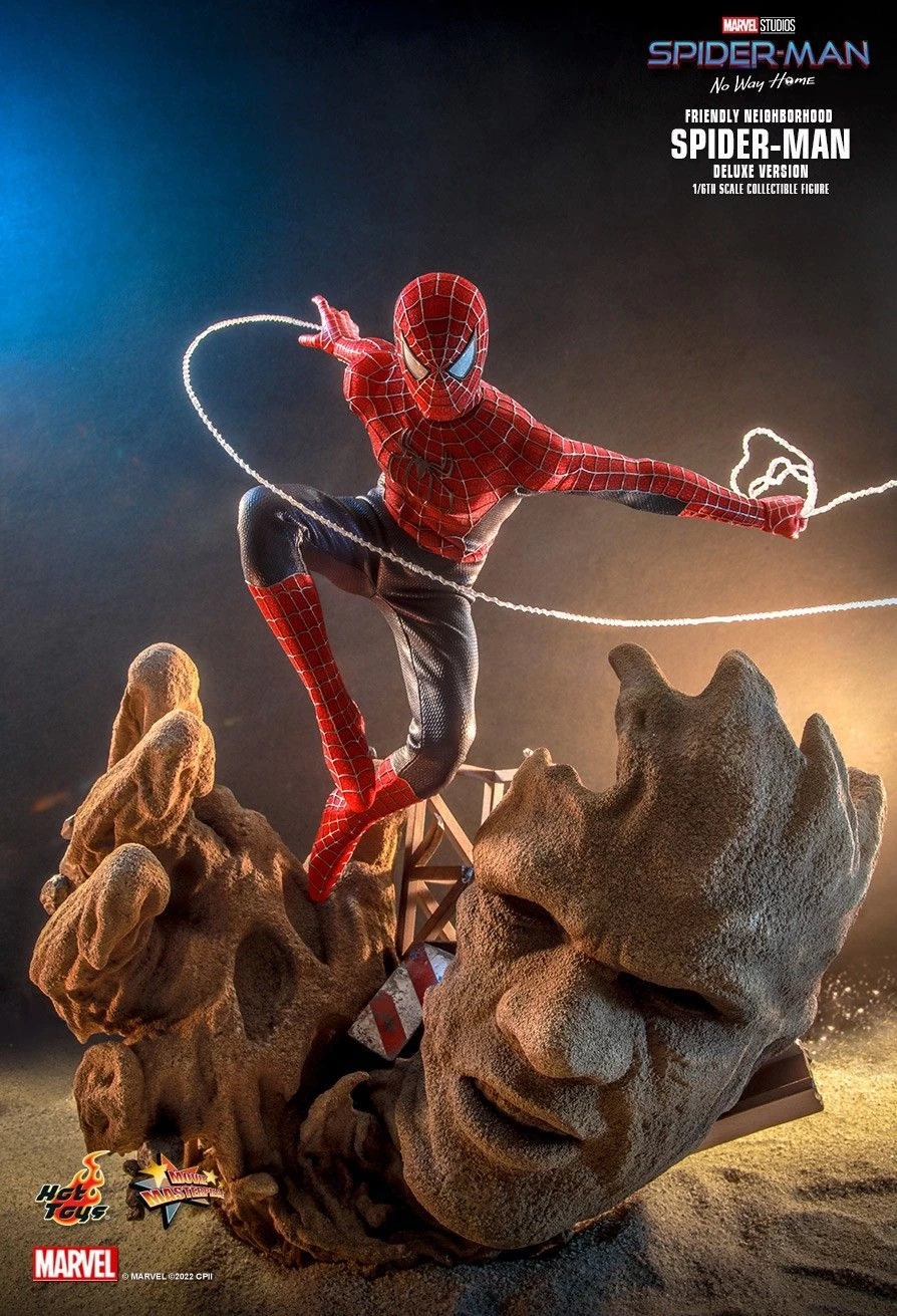 Hot Toys Spider-Man: No Way Home - Friendly Neighbourhood Spider-Man Deluxe 1/6 Scale Figure 8 Hot Toys Spider-Man: No Way Home - Friendly Neighbourhood Spider-Man Deluxe 1/6 Scale Figure - Image 6