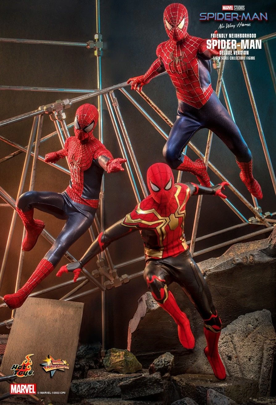Hot Toys Spider-Man: No Way Home - Friendly Neighbourhood Spider-Man Deluxe 1/6 Scale Figure 11 Hot Toys Spider-Man: No Way Home - Friendly Neighbourhood Spider-Man Deluxe 1/6 Scale Figure - Image 9
