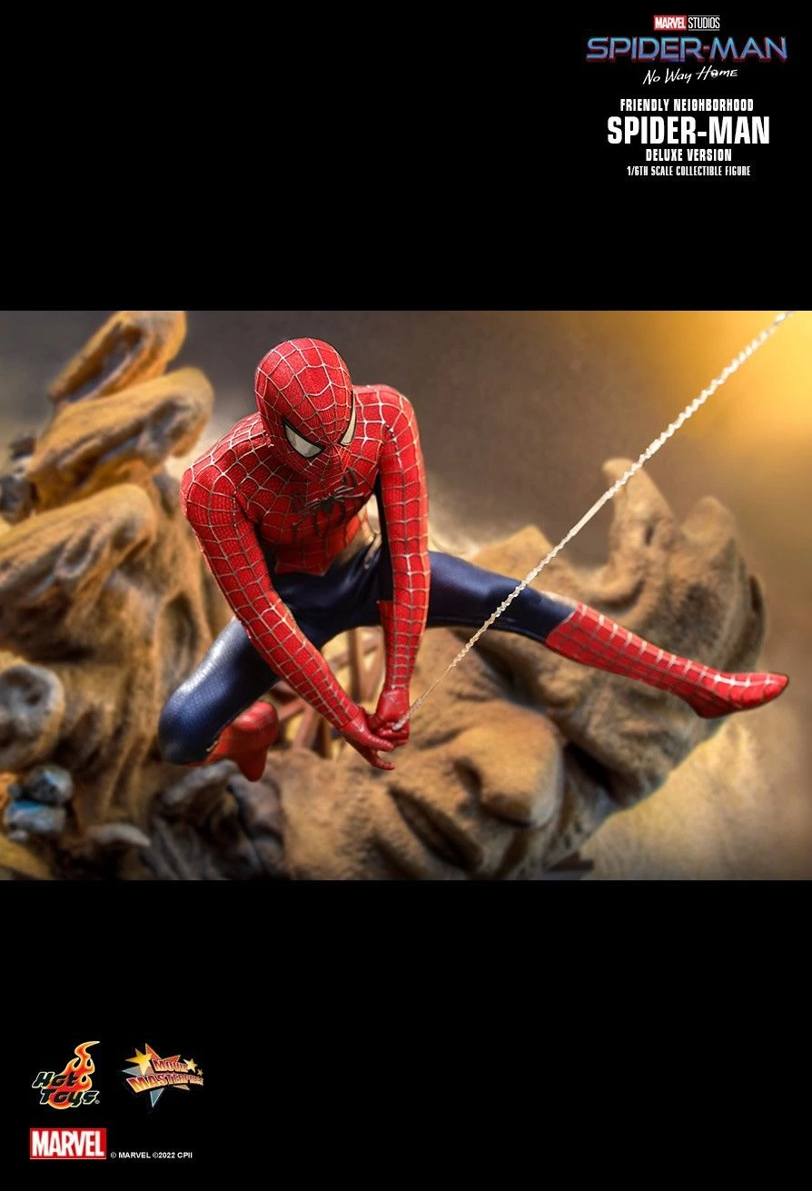 Hot Toys Spider-Man: No Way Home - Friendly Neighbourhood Spider-Man Deluxe 1/6 Scale Figure 13 Hot Toys Spider-Man: No Way Home - Friendly Neighbourhood Spider-Man Deluxe 1/6 Scale Figure - Image 11