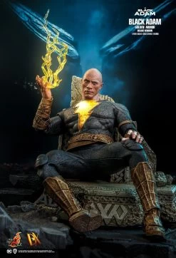 Hot Toys Black Adam (2022) - Black Adam Golden Armor Deluxe 1/6 Scale Figure -Toy Store PD1664527972Er5