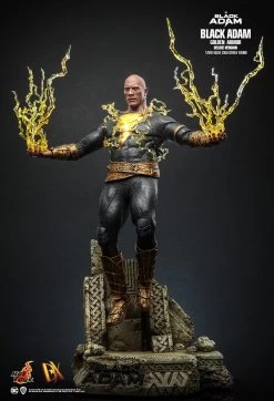 Hot Toys Black Adam (2022) - Black Adam Golden Armor Deluxe 1/6 Scale Figure -Toy Store PD16645279733Av