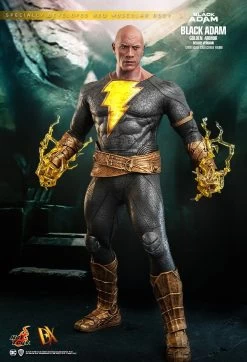 Hot Toys Black Adam (2022) - Black Adam Golden Armor Deluxe 1/6 Scale Figure -Toy Store PD1664527973U2O