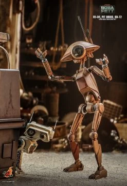 Hot Toys Star Wars: The Book Of Boba Fett - R5-D4, Pit Droid And BD-72 1/6 Scale Figure Set -Toy Store PD1665129374C0d
