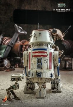 Hot Toys Star Wars: The Book Of Boba Fett - R5-D4, Pit Droid And BD-72 1/6 Scale Figure Set -Toy Store PD1665129376thE
