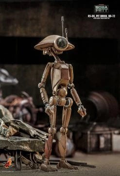 Hot Toys Star Wars: The Book Of Boba Fett - R5-D4, Pit Droid And BD-72 1/6 Scale Figure Set -Toy Store PD1665129382tCp
