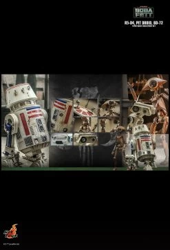 Hot Toys Star Wars: The Book Of Boba Fett - R5-D4, Pit Droid And BD-72 1/6 Scale Figure Set -Toy Store PD1665131662n74