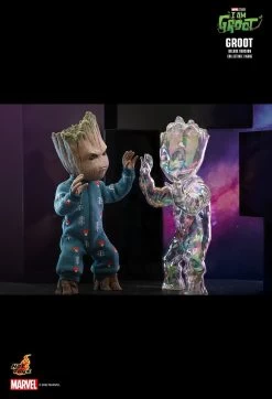 Hot Toys Guardians Of The Galaxy: I Am Groot - Groot Collectible Figure (Deluxe Version) -Toy Store PD1667466439KU2