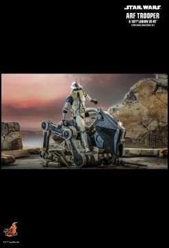 Hot Toys Star Wars - ARF Trooper & 501st Legion AT-RT 1/6 Scale Figure Set -Toy Store PD1668486650AAI