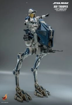 Hot Toys Star Wars - ARF Trooper & 501st Legion AT-RT 1/6 Scale Figure Set -Toy Store PD1668486650Udv