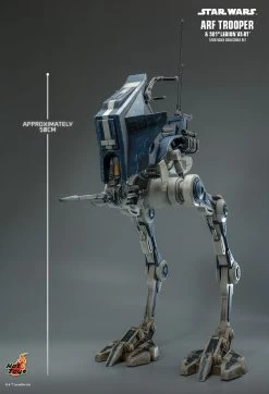Hot Toys Star Wars - ARF Trooper & 501st Legion AT-RT 1/6 Scale Figure Set -Toy Store PD1668486651S67