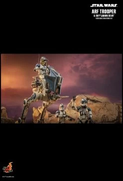 Hot Toys Star Wars - ARF Trooper & 501st Legion AT-RT 1/6 Scale Figure Set -Toy Store PD1668486651dd1