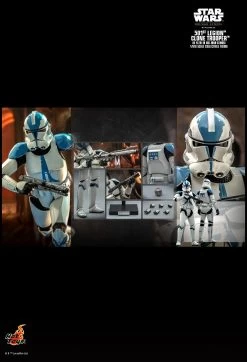 Hot Toys Star Wars - 501st Legion Clone Trooper 1/6 Scale 12" Figure -Toy Store PD16690962010IU