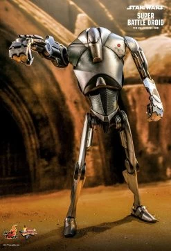 Hot Toys Star Wars Episode II: Attack Of The Clones - Super Battle Droid 1/6 Scale Figure -Toy Store PD1672395774dbl