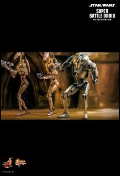 Hot Toys Star Wars Episode II: Attack Of The Clones - Super Battle Droid 1/6 Scale Figure -Toy Store PD1672395775KCE
